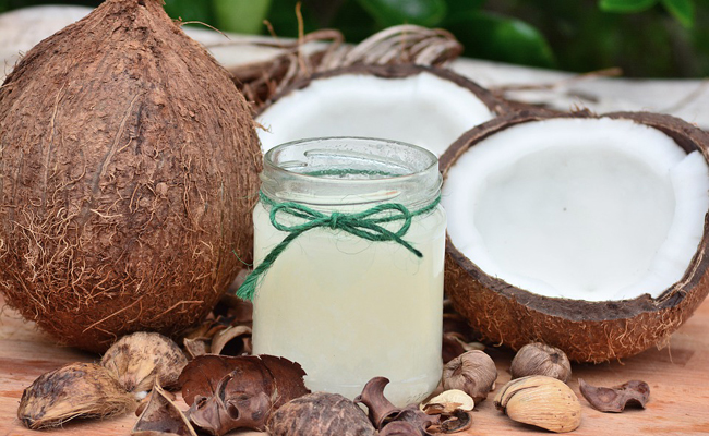 noix de coco, eau de coco et lait de coco